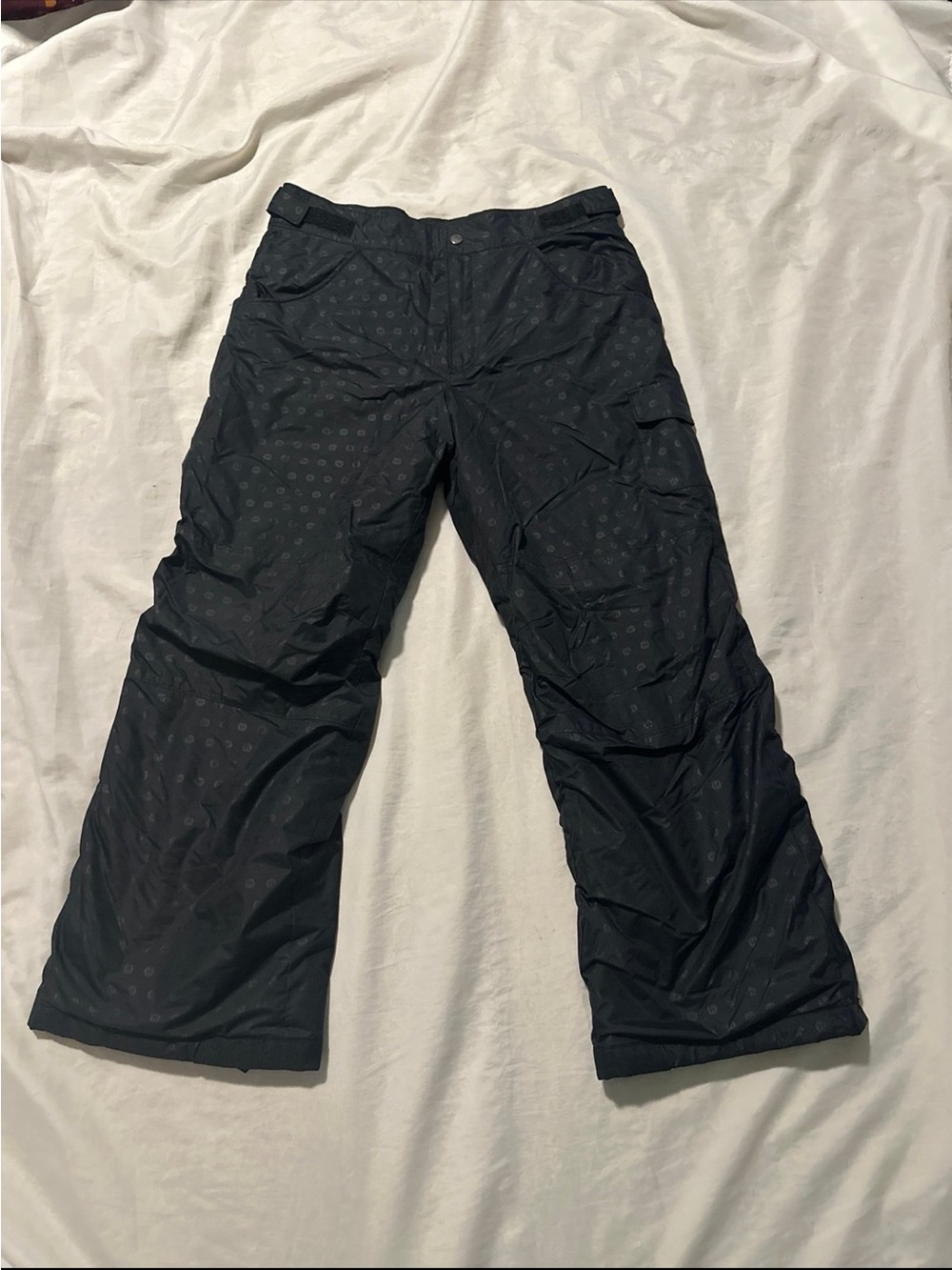 Columbia Snowflake Print Snow Pants Youth Sz XL